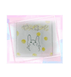 ぺたんこあいさつ（個別スタンプ：7）