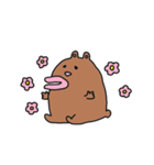 くちびるベアー（個別スタンプ：22）