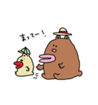 くちびるベアー（個別スタンプ：27）