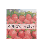 色んないちごスイーツ文字ありver.（個別スタンプ：4）