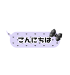 ♡⃛量産型女子の日常♡⃛(紫)（個別スタンプ：16）