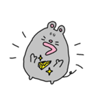 くちびるねずみ（個別スタンプ：9）
