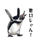 アレンジで遊べるメンヘラリアルペンギン（個別スタンプ：9）