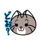 ねこ日和 キジトラ編（個別スタンプ：1）