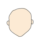 雑な似顔絵メーカー（個別スタンプ：6）