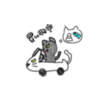 悪い猫色付きバージョン1（個別スタンプ：8）