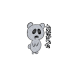 お化け熊さん色付きバージョン（個別スタンプ：2）