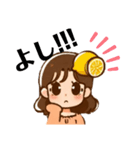 レモンガール（個別スタンプ：1）