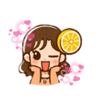 レモンガール（個別スタンプ：2）