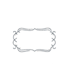 淡いカラーのフレーム集【アレンジ可能】（個別スタンプ：37）