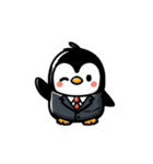 サラリーペンギンpenguin（個別スタンプ：3）