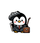 サラリーペンギンpenguin（個別スタンプ：9）