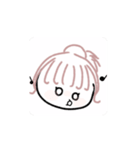 カチモリヘアの女の子（個別スタンプ：6）