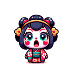 KABUKI GIRL（個別スタンプ：1）