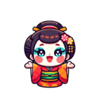 KABUKI GIRL（個別スタンプ：3）