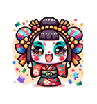 KABUKI GIRL（個別スタンプ：7）