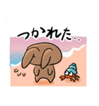 ふだんづかいに波乗りうさぎ（個別スタンプ：17）