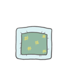 組み合わせ自由！アレンジ用うさにぎちゃん（個別スタンプ：4）