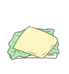組み合わせ自由！アレンジ用うさにぎちゃん（個別スタンプ：8）