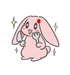 組み合わせ自由！アレンジ用うさにぎちゃん（個別スタンプ：24）