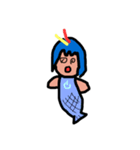 人魚なこち（個別スタンプ：4）