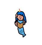 人魚なこち（個別スタンプ：8）