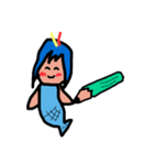 人魚なこち（個別スタンプ：11）
