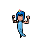 人魚なこち（個別スタンプ：16）