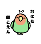 ポポの日常【コザクラインコ】（個別スタンプ：20）