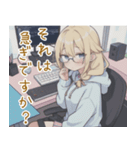 プログラマ少女の日常2（個別スタンプ：3）