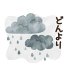 北欧かわいい日常・梅雨（個別スタンプ：34）