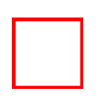 赤いシンプルな記号と図形（個別スタンプ：4）