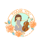 ♥THANK YOU♥（個別スタンプ：4）