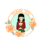 ♥THANK YOU♥（個別スタンプ：7）