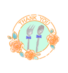 ♥THANK YOU♥（個別スタンプ：10）