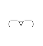 表情顔文字（個別スタンプ：13）