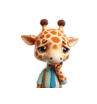 キリンの笑い集団 (Giraffe Giggle Gang)（個別スタンプ：2）