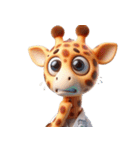 キリンの笑い集団 (Giraffe Giggle Gang)（個別スタンプ：5）