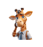 キリンの笑い集団 (Giraffe Giggle Gang)（個別スタンプ：30）