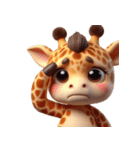 キリンの笑い集団 (Giraffe Giggle Gang)（個別スタンプ：32）