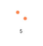 おしゃカワ点字（数字）（個別スタンプ：16）