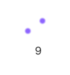 おしゃカワ点字（数字）（個別スタンプ：20）