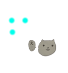 おしゃカワ点字（ひらがなのア〜ハ行）（個別スタンプ：4）