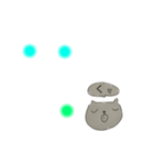 おしゃカワ点字（ひらがなのア〜ハ行）（個別スタンプ：8）