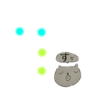 おしゃカワ点字（ひらがなのア〜ハ行）（個別スタンプ：13）