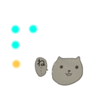おしゃカワ点字（ひらがなのア〜ハ行）（個別スタンプ：24）
