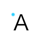 おしゃカワ点字（アルファベット）（個別スタンプ：1）