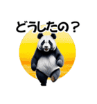 夏を感じるパンダのLINEスタンプ（個別スタンプ：24）