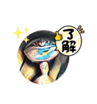 電子顕微鏡写真の世界からこんにちは3（個別スタンプ：9）