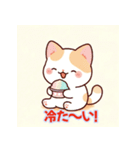 猫の夏スタンプ（個別スタンプ：3）